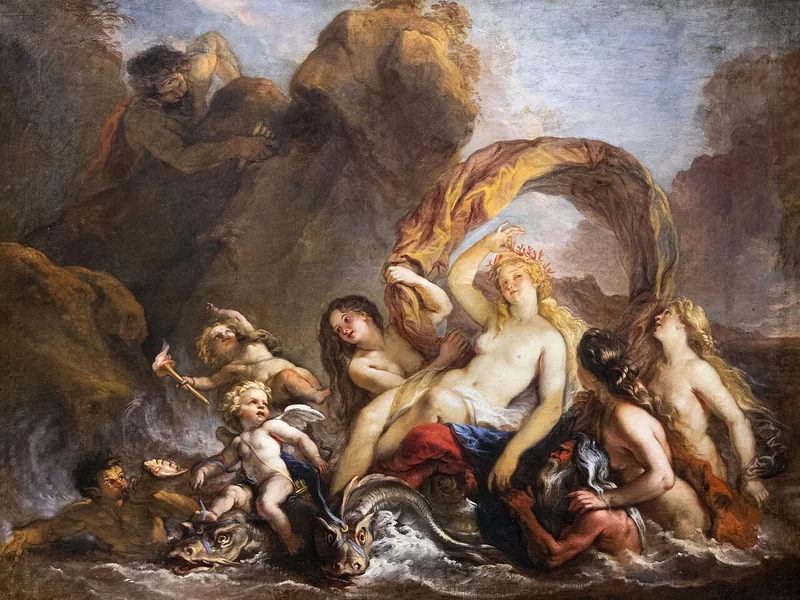 1636-Charles de La Fosse - Il Trionfo di Galatea - Museo delle Belle Arti di Agen